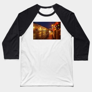 castleton derbyshire christmas street Baseball T-Shirt